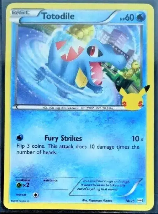 Totodile - Pokemon McDonalds 2021 #18