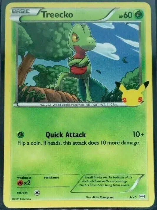 Treecko - Pokemon McDonalds 2021 #3