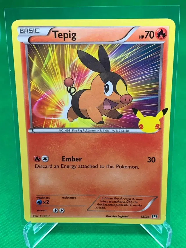 Tepig - Pokemon McDonalds 2021 #13