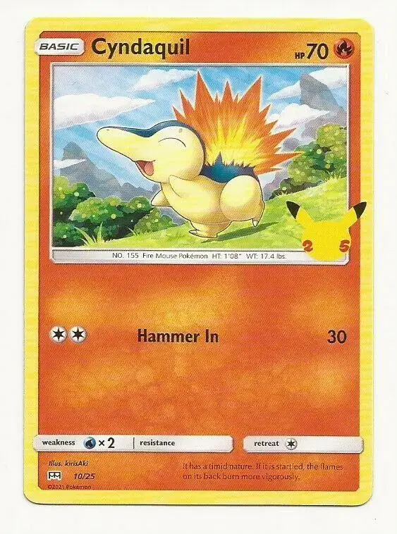 Cyndaquil - Pokemon McDonalds 2021 #10