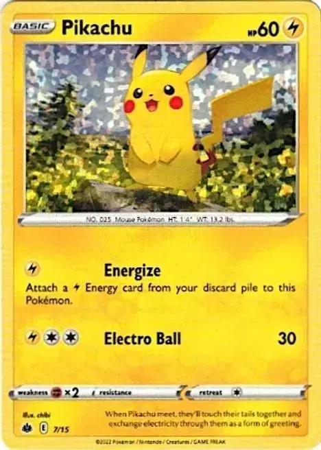 Pikachu [Holo] - Pokemon McDonalds 2022 #7