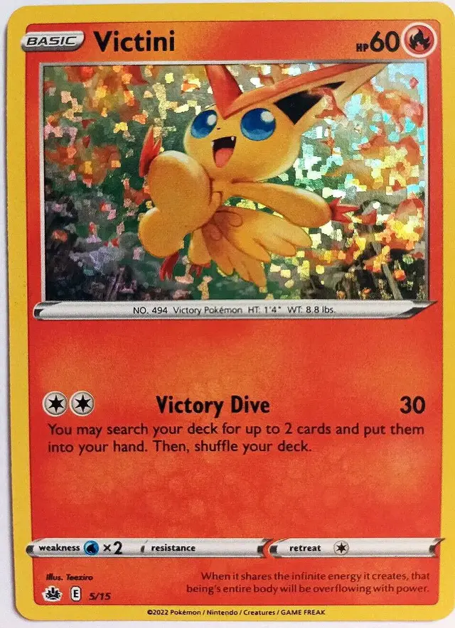 Victini [Holo] - Pokemon McDonalds 2022 #5