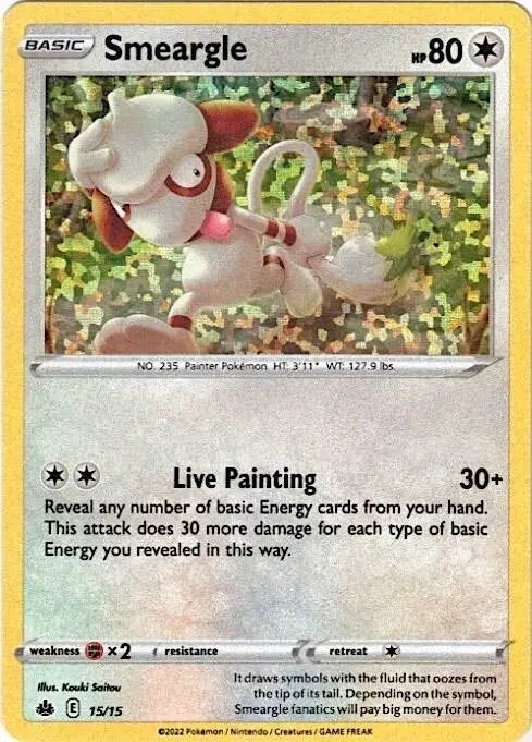 Smeargle [Holo] - Pokemon McDonalds 2022 #15