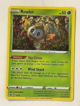 Rowlet [Holo] #2 - Pokemon McDonalds 2022