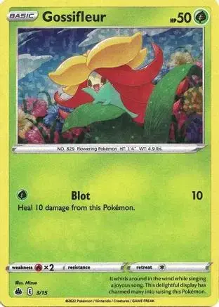 Gossifleur [Holo] - Pokemon McDonalds 2022 #3