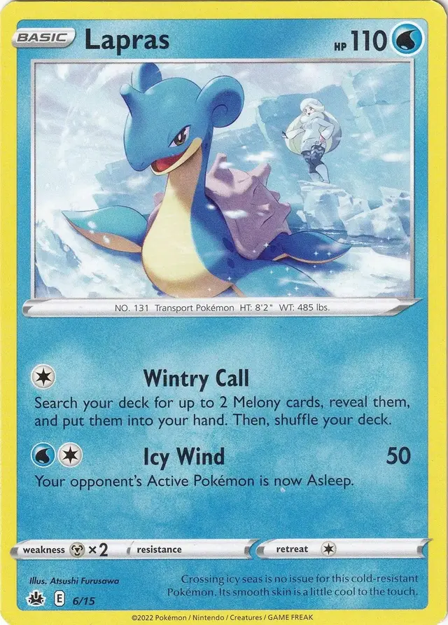 Lapras - Pokemon McDonalds 2022 #6