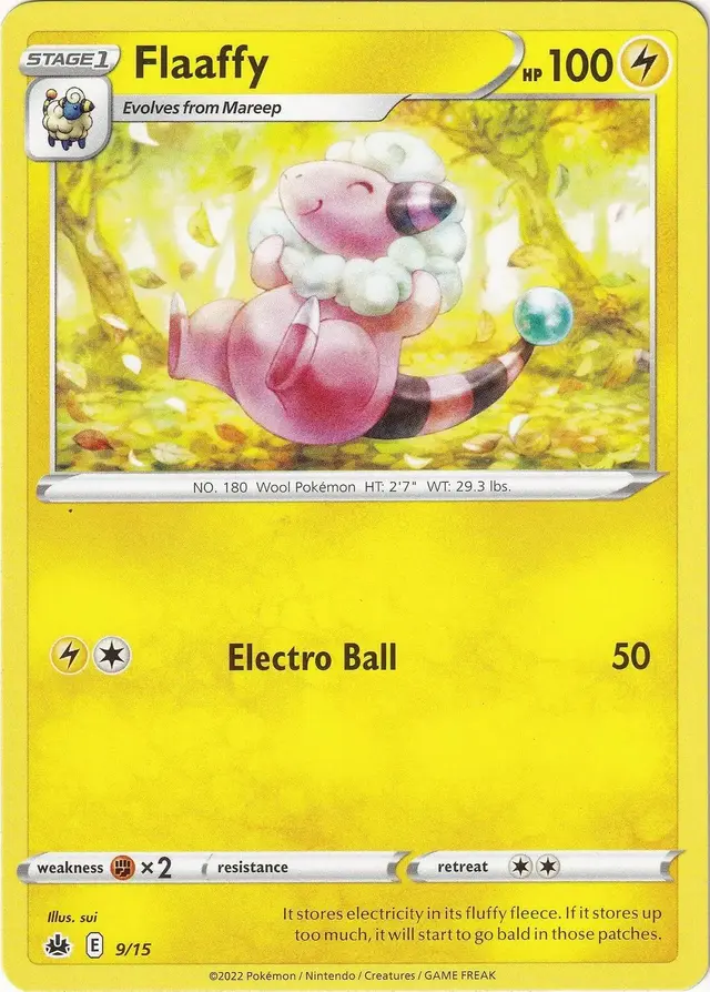 Flaaffy - Pokemon McDonalds 2022 #9