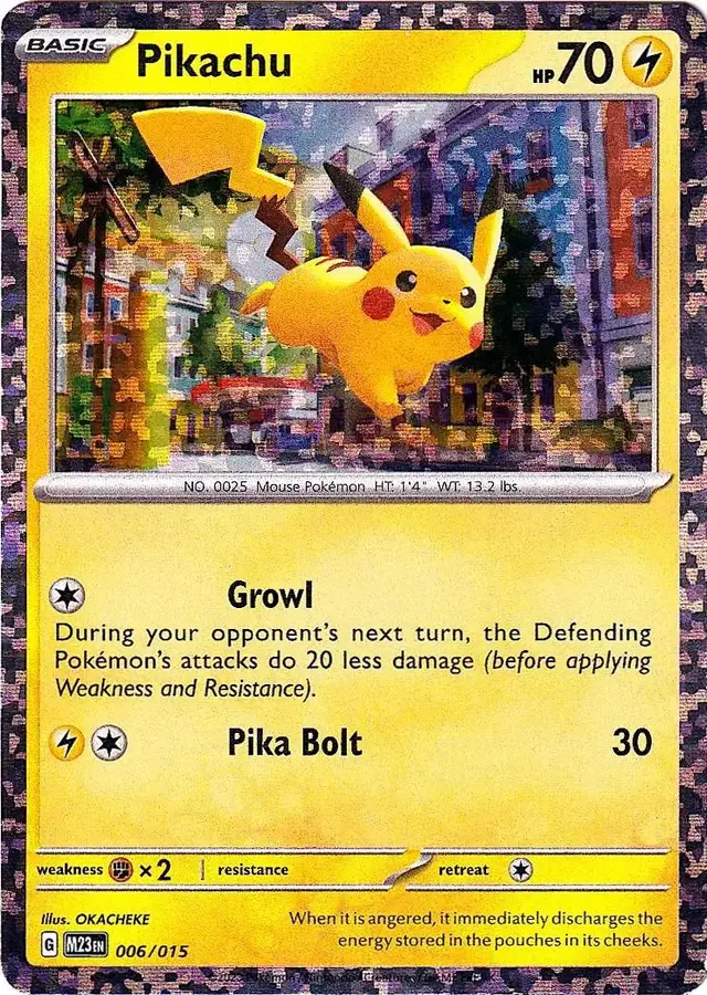 Pikachu [Holo] - Pokemon McDonalds 2023 #6