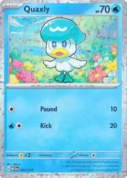 Quaxly #3 - Pokemon McDonalds 2023