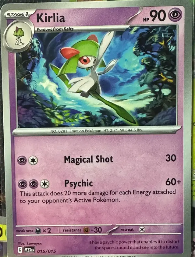 Kirlia - Pokemon McDonalds 2023 #15