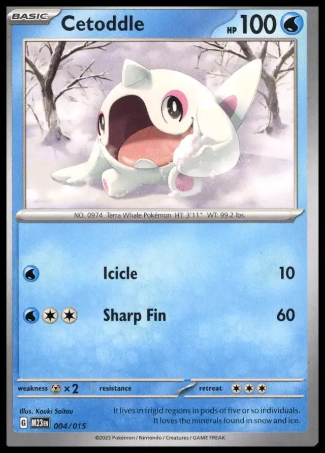 Cetoddle - Pokemon McDonalds 2023 #4