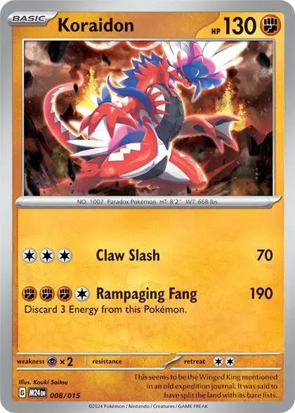 Koraidon - Pokemon McDonalds 2024 #8