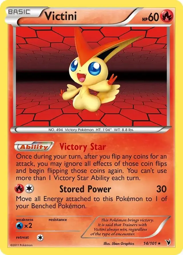 Victini - Pokemon Noble Victories #14
