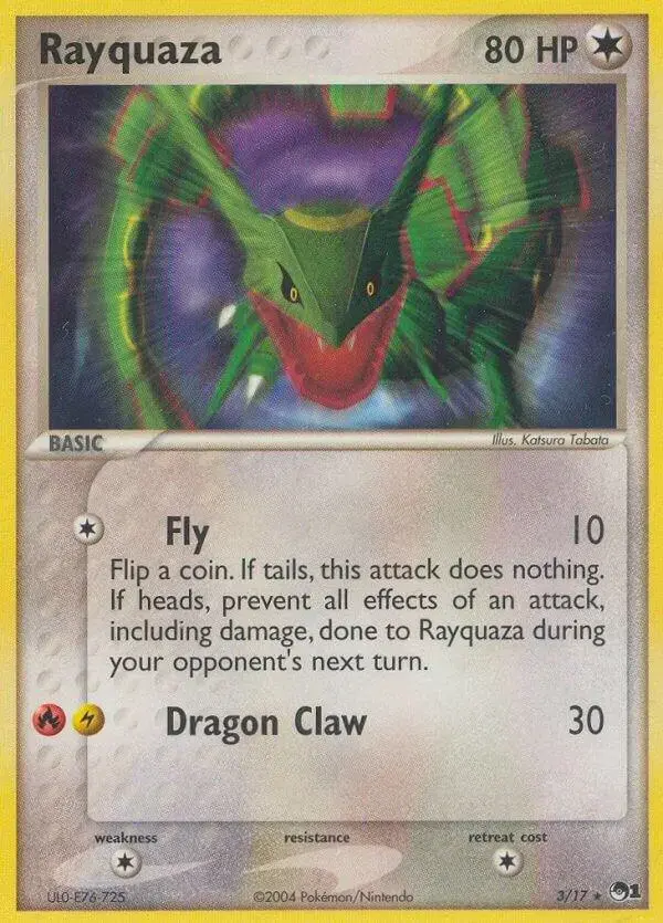 Rayquaza #3 - Pokemon POP Series 1