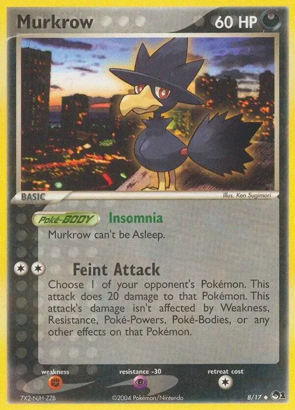 Murkrow #8 - Pokemon POP Series 1