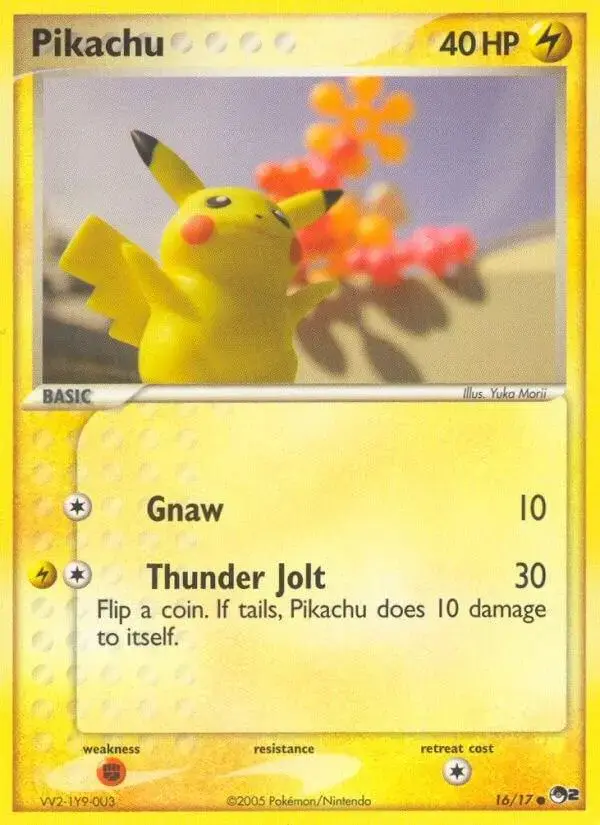 Pikachu #16 - Pokemon POP Series 2