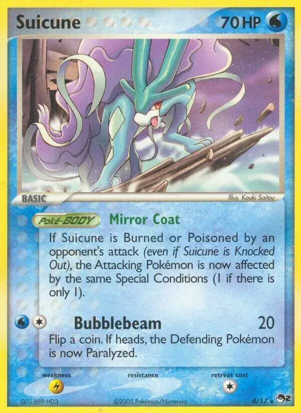 Suicune #4 - Pokemon POP Series 2