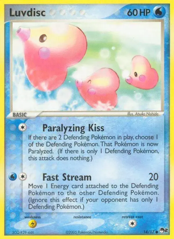 Luvdisc #14 - Pokemon POP Series 2