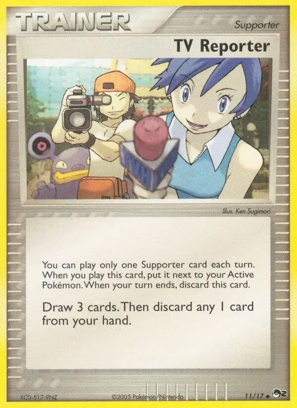 TV Reporter #11 - Pokemon POP Series 2