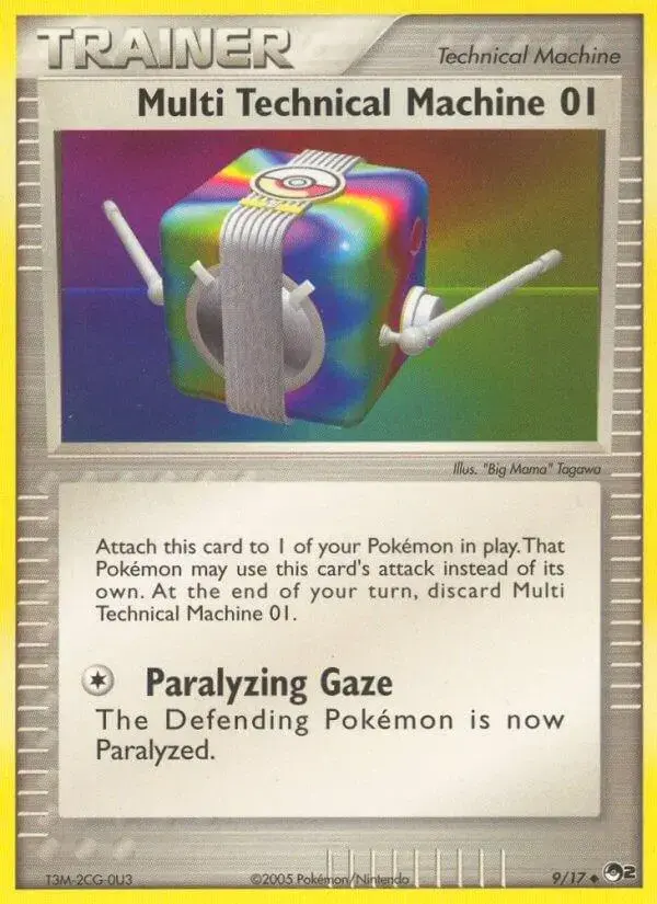 Multi Technical Machine 01 #9 - Pokemon POP Series 2