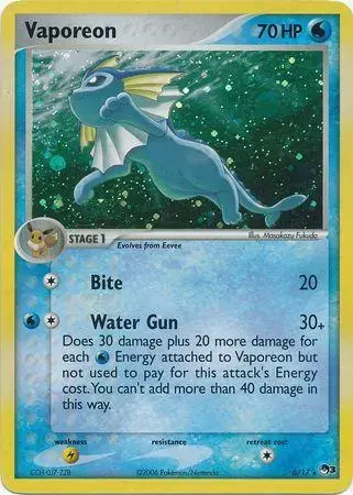 Vaporeon [Holo] - Pokemon POP Series 3 #6