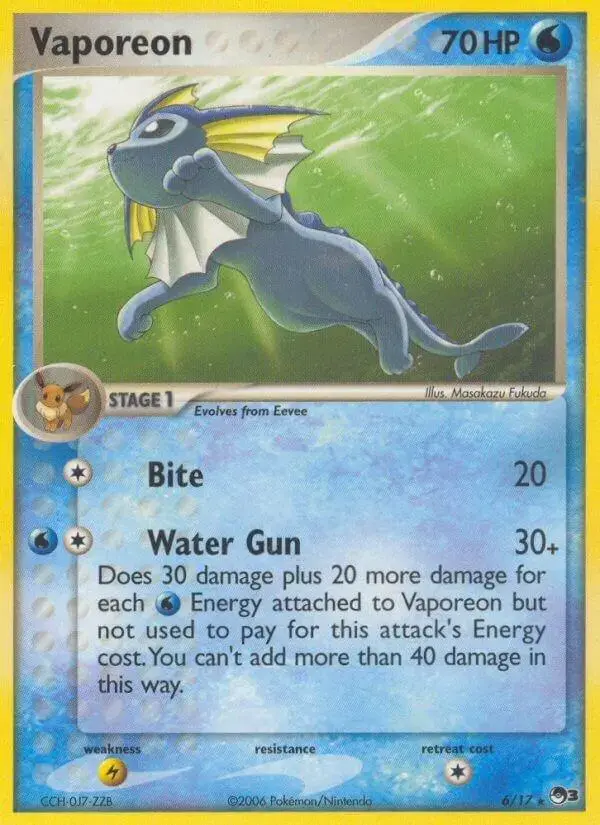 Vaporeon - Pokemon POP Series 3 #6