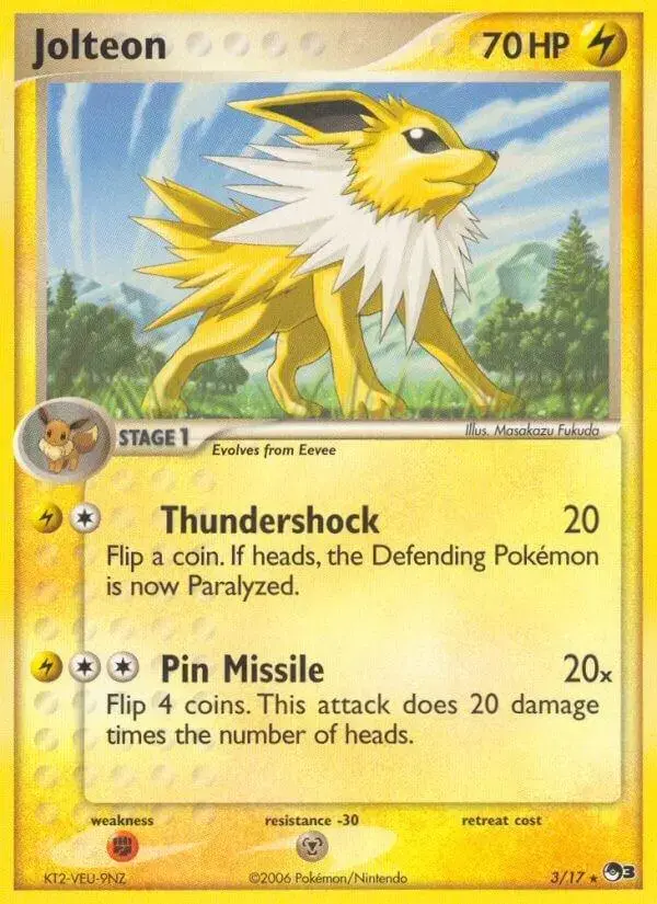 Jolteon - Pokemon POP Series 3 #3