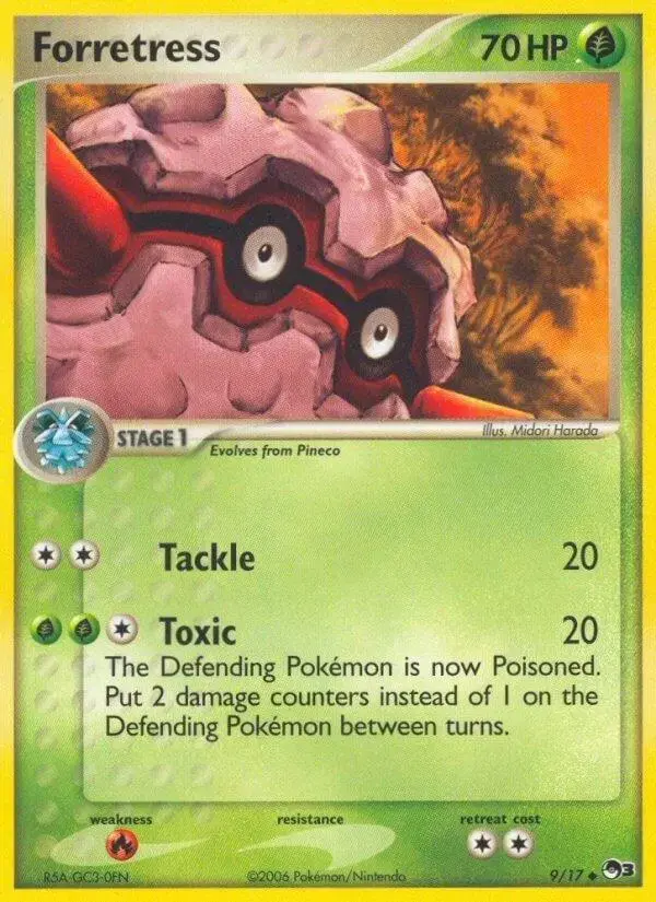 Forretress - Pokemon POP Series 3 #9