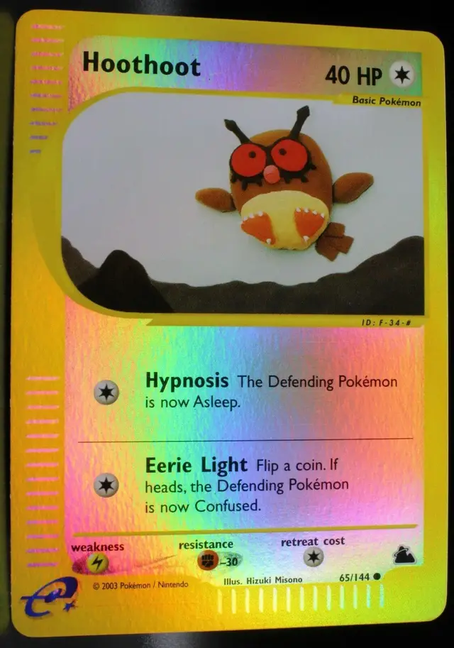 Hoothoot [Reverse Holo] - Pokemon Skyridge #65