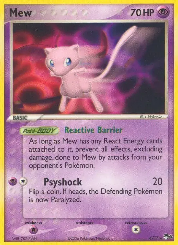 Mew - Pokemon POP Series 4 #4