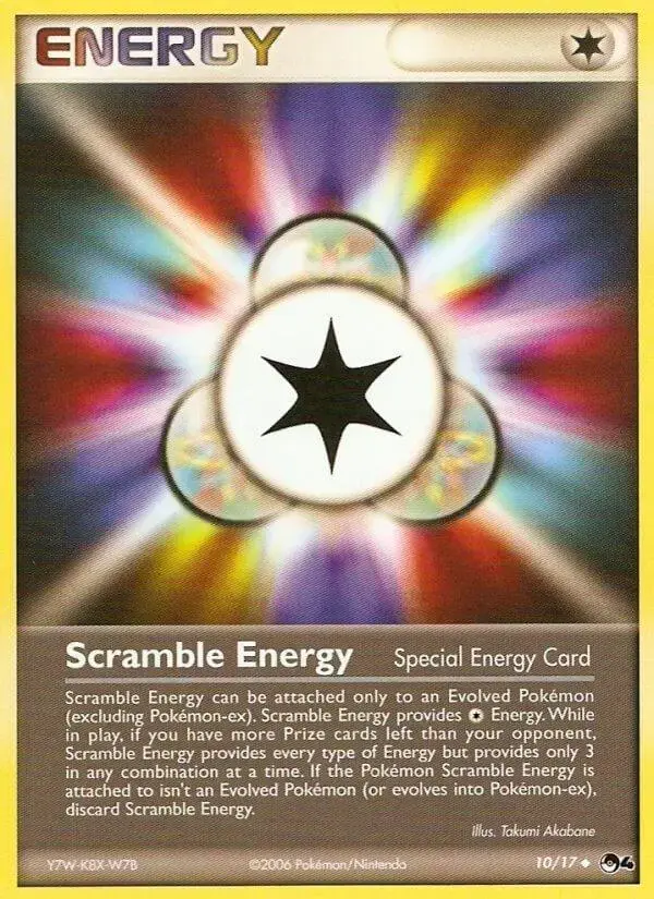 Scramble Energy - Pokemon POP Series 4 #10