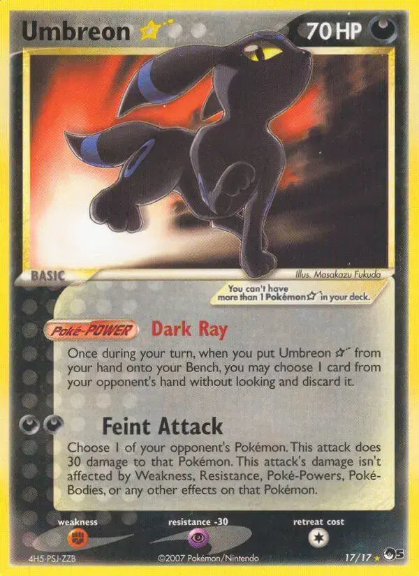Umbreon [Gold Star] - Pokemon POP Series 5 #17