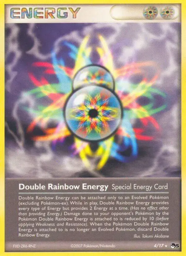 Double Rainbow Energy - Pokemon POP Series 5 #4