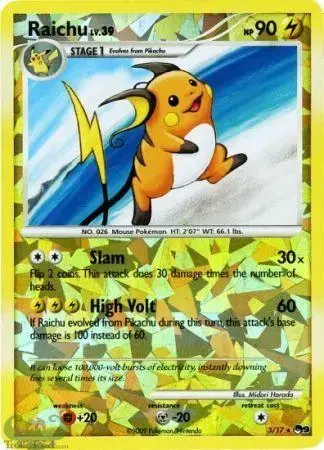 Raichu [Holo] - Pokemon POP Series 9 #3