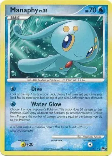 Manaphy [Holo] - Pokemon POP Series 9 #2