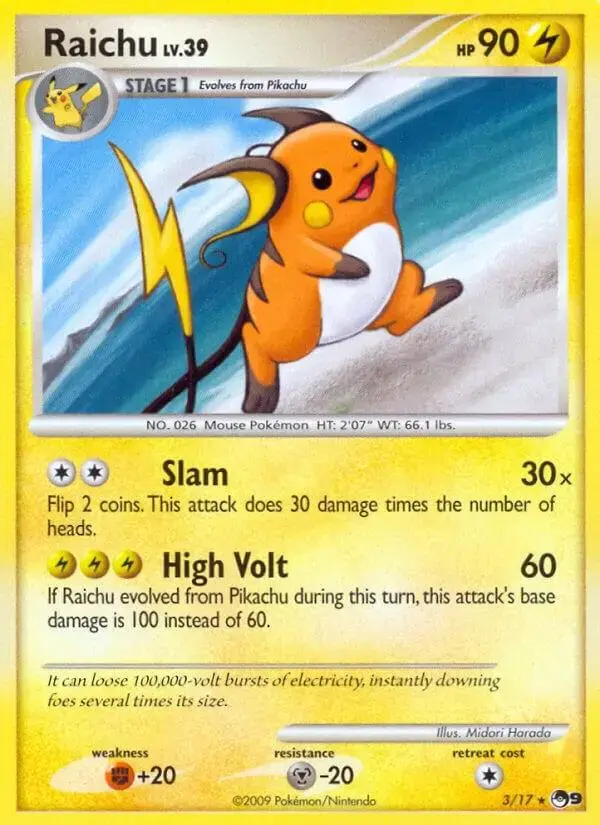 Raichu - Pokemon POP Series 9 #3