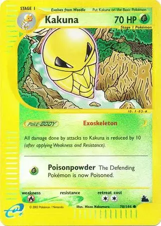 Kakuna [Reverse Holo] - Pokemon Skyridge #70