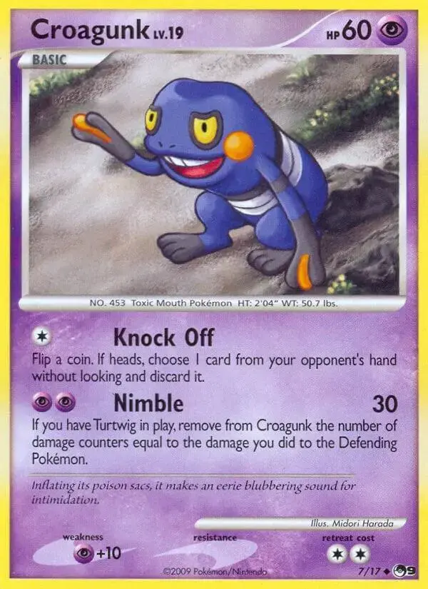 Croagunk - Pokemon POP Series 9 #7