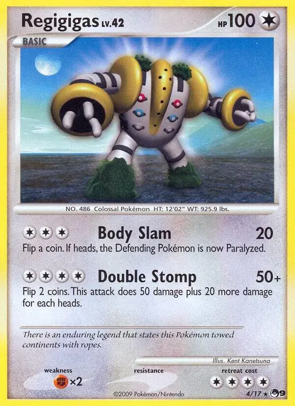 Regigigas - Pokemon POP Series 9 #4