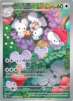 Maushold #226 - Pokemon Paldea Evolved