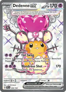 Dedenne ex 239 - Pokemon Paldea Evolved