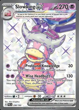 Slowking ex 238 - Pokemon Paldea Evolved