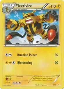 Electivire - Pokemon Pikachu Libre & Suicune #25