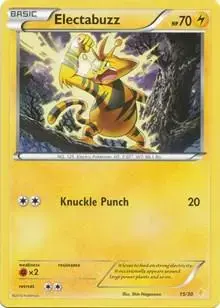 Electabuzz - Pokemon Pikachu Libre & Suicune #15
