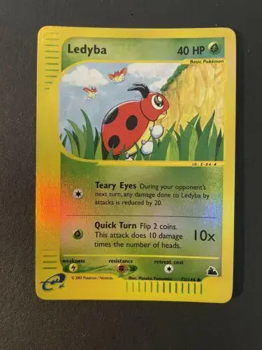 Ledyba [Reverse Holo] - Pokemon Skyridge #72