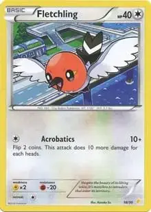 Fletchling - Pokemon Pikachu Libre & Suicune #16