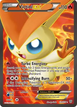 Victini EX #131 - Pokemon Plasma Storm