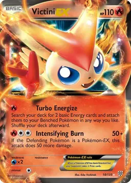 Victini EX 18 - Pokemon Plasma Storm