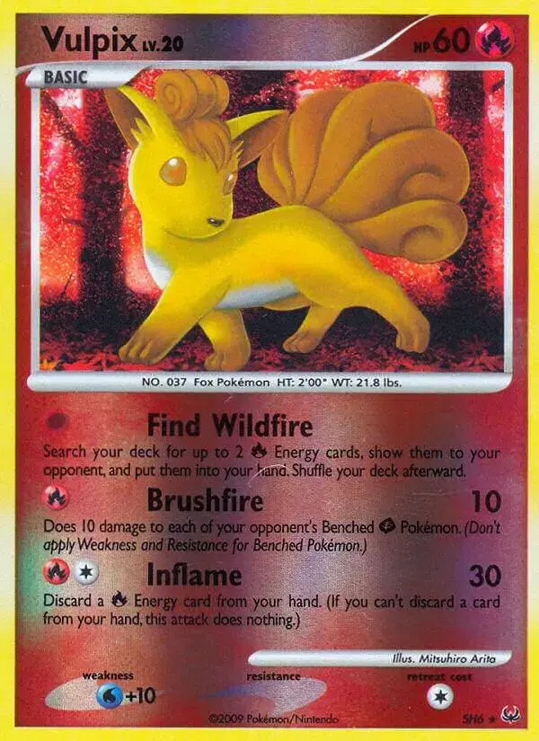 Vulpix - Pokemon Platinum #SH6