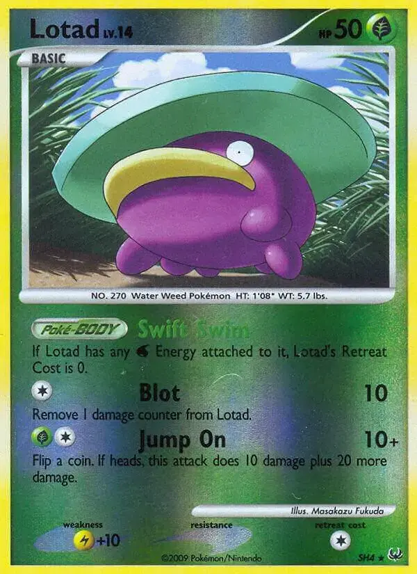 Lotad - Pokemon Platinum #SH4